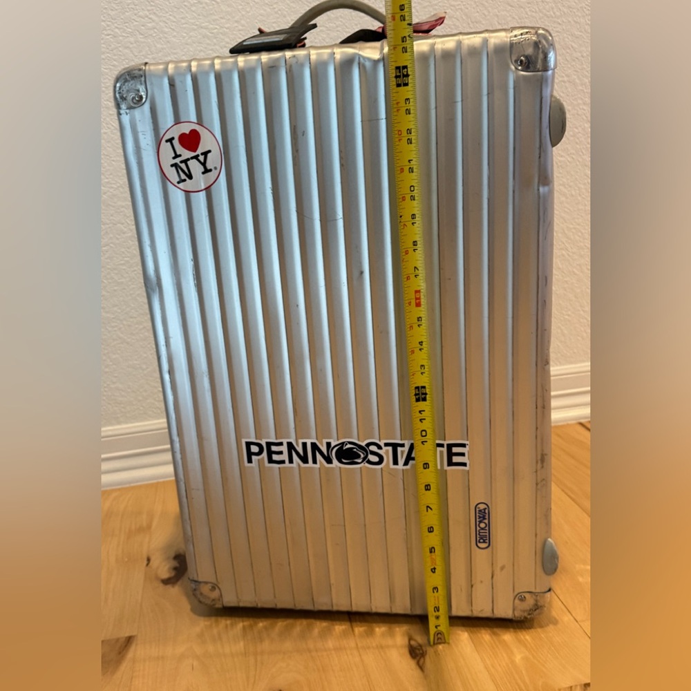 RIMOWA Silver Suitcase